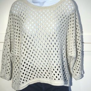 CAbi Seaside Pullover Sweater Small